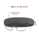 Dealer – Oversized Square Dual-Strength Bifocal Reading Glasses