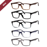 Cowboys – Confident Rectangle Dual-Strength Bifocal Reading Glasses