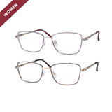 Fish Hooks - Square Dual-Strength Bifocal Reading Glasses
