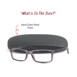In The Money – Rectangle Dual-Strength Bifocal Reading Glasses