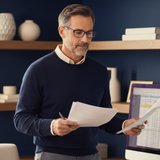 In The Money – Rectangle Dual-Strength Bifocal Reading Glasses