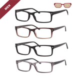 In The Money – Rectangle Dual-Strength Bifocal Reading Glasses