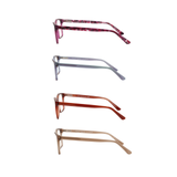 Fourth Street - Elegant Rectangle Dual-Strength Bifocal Reading Glasses