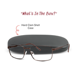 All In – Bold Square Dual-Strength Bifocal Reading Glasses