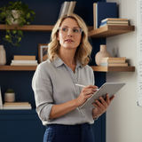 Slick – Rectangle Two Strength Bifocal Reading Glasses