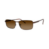 Lightweight Metal Rectangular Sun Reading Glasses - All In