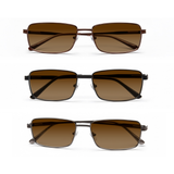 XL Metal Rectangular Sunglasses for Men - Final Table