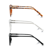 Accord High Power Reading Glasses – Classic Round Frame in Custom +4.00, +5.00, +6.00, +7.00, +8.00, +10.00 Magnification