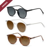 Accord - High Power Round Reading Glasses in Custom +4.00, +5.00, +6.00, +7.00, +8.00, +9.00, +10.00 Magnification