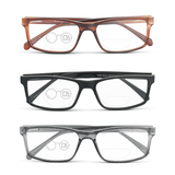 Kash - Extra-Wide Dual Bifocal Reading Glasses for Men
