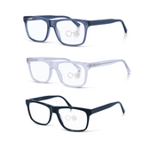Large Optical Blue Light Reading Glasses - Michael