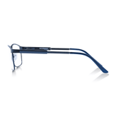 Joel XL Blue Light Reading Glasses | Metal Rectangle Frames