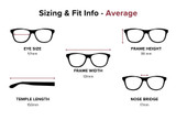 Slick – Photochromic Rectangle Reading Glasses