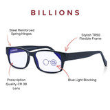 XL Blue Light Reading Glasses - Billions