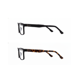 Jacob Reading Glasses for Men – Rectangle Frame, Custom Single Vision or Bifocals