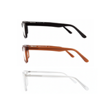 Driver - Narrow-Fit Square Dual-Strength Bifocal Reading Glasses