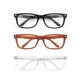 Driver – Narrow-Fit Square Dual-Strength Bifocal Reading Glasses