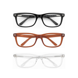 Driver - Narrow-Fit Square Dual-Strength Bifocal Reading Glasses