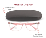 Thaw - Narrow-Fit Rectangle Dual-Strength Bifocal Reading Glasses