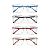 Confide - Narrow-Fit Rectangle Dual-Strength Bifocal Reading Glasses