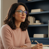 Advice – Rectangle Dual-Strength Bifocal Reading Glasses