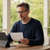 Surreal – Modern Rectangle Dual-Strength Bifocal Reading Glasses