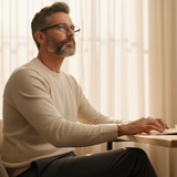 Gravity - Rectangle Dual-Strength Bifocal Reading Glasses