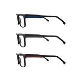 Associate - Wide-Fit Rectangle Dual-Strength Bifocal Reading Glasses