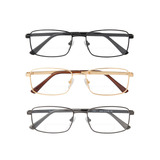 Writer - Wide-Fit Rectangle Dual-Strength Bifocal Reading Glasses
