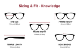 Knowledge - Extra-Wide Rectangle Dual-Strength Bifocal Reading Glasses with Acetate Frame