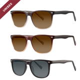 Surreal - High Power Rectangle Reading Glasses in Custom +4.00, +5.00, +6.00, +7.00, +8.00, +9.00, +10.00 Magnification