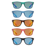 Aiden Oversized Wayfarer RV Lens Unisex Sunglasses