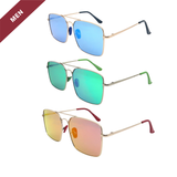 Grant Square Aviator RV Lens Men’s Sunglasses