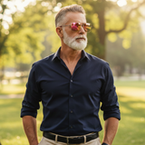 Grant Square Aviator RV Lens Men’s Sunglasses