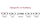 In The Money – Photochromic Rectangle Reading Glasses