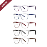 Lauren – Photochromic Rectangle Reading Glasses