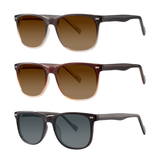 Surreal – High Power Rectangle Reading Sunglasses in Custom +3.50, +4.00, +4.50, +5.00, +.50, +6.00 Magnification