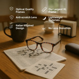 Big Guy - XXL Dual Strength Bifocal Reading Glasses