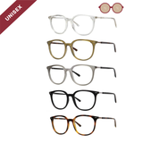 Bracelet - High Power Round Reading Glasses in Custom +4.00, +5.00, +6.00, +7.00, +8.00, +9.00, +10.00 Magnification