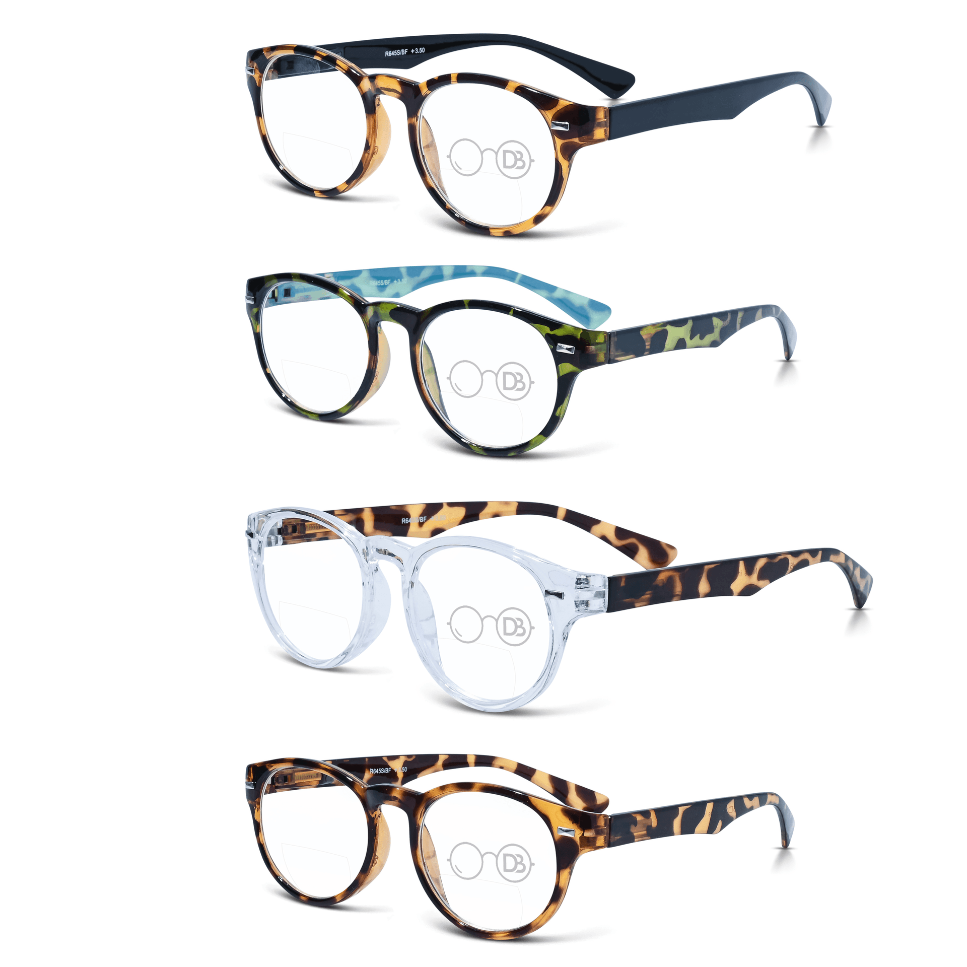 MODFANS Bifocal Reading Glasses