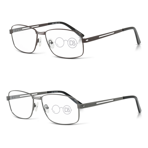 Metal Frame Reading Glasses - Adam