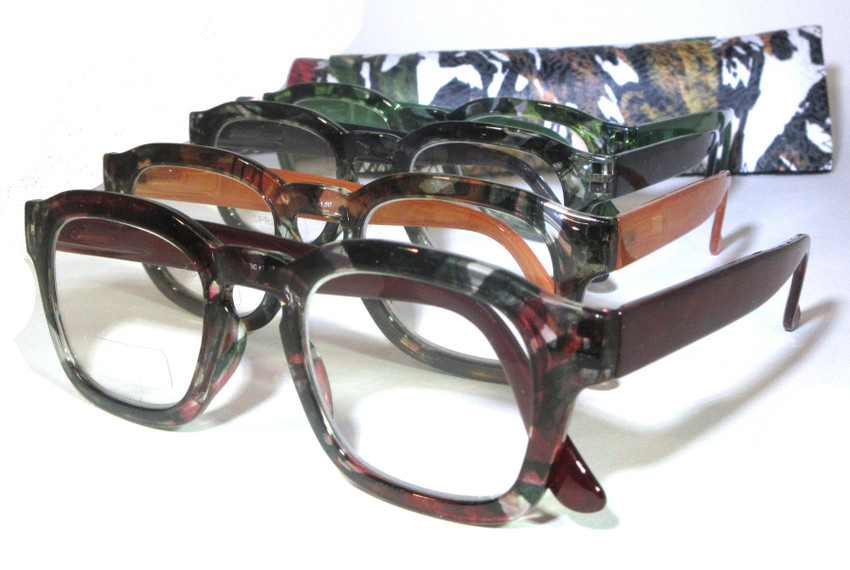 Inexpensive Thick Frame Chunky Readers - Profile