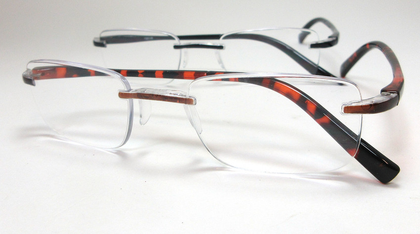 Inexpensive Rimless Reading Glasses - Justice