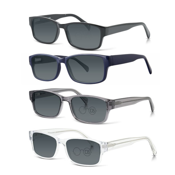 Slick – Photochromic Rectangle Reading Glasses