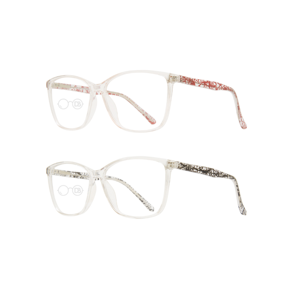 Gloria Reading Glasses for Women – Cat Eye Frame, Custom Single Vision or Bifocals