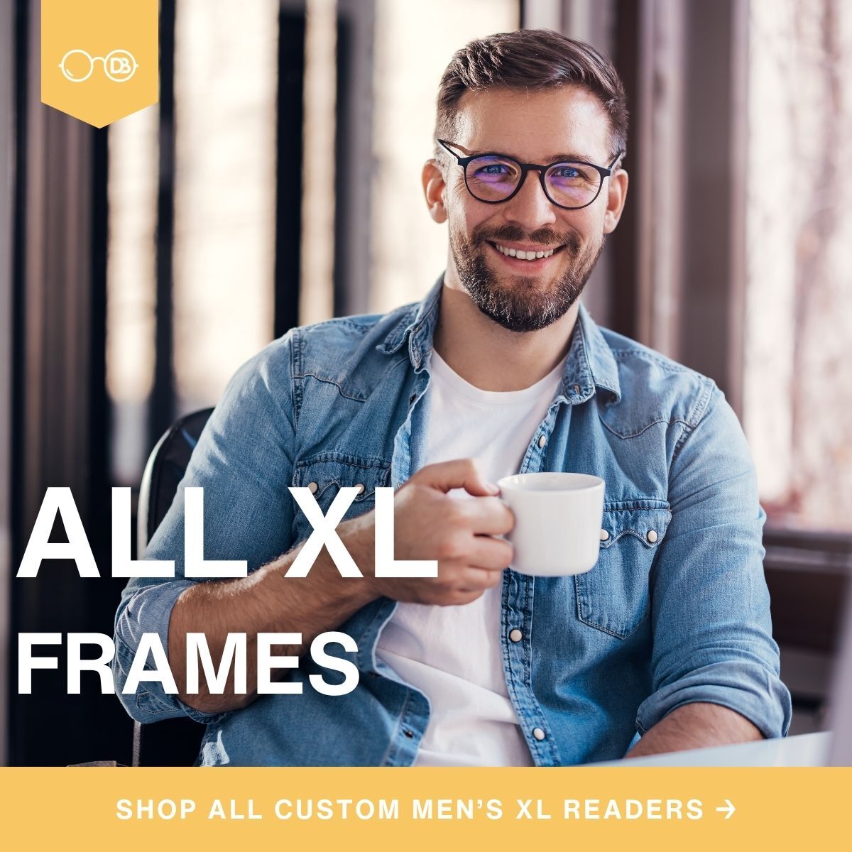 All Men's XL Reading Glasses 