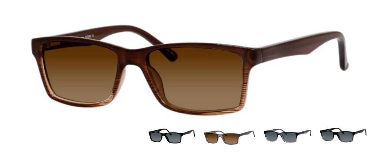 Men's Rectangular Sunglass Readers -