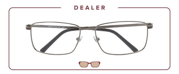 Wide Men's Metal Readers 