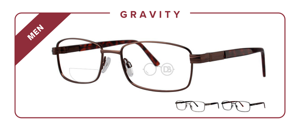 Wide-Fit Rectangle Dual-Strength Bifocal Reading Glasses