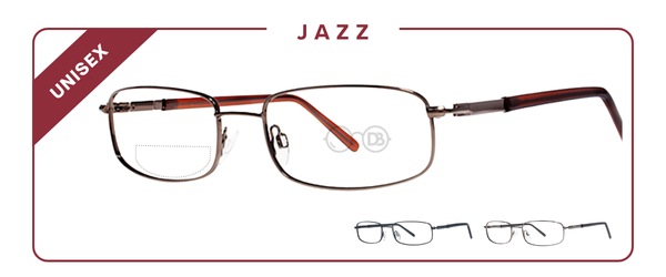 Jazz – Multi-Size Oval Dual-Strength Bifocal Reading Glasses